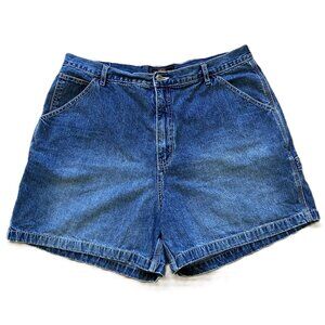 Route 66 Carpenter Jean Shorts Blue Denim Vintage Y2K Women's Plus Size